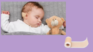 fita para corrigir a orelha do bebê